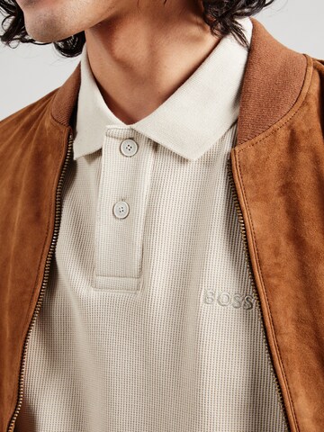 BOSS Shirt 'Petempestolong' in Beige