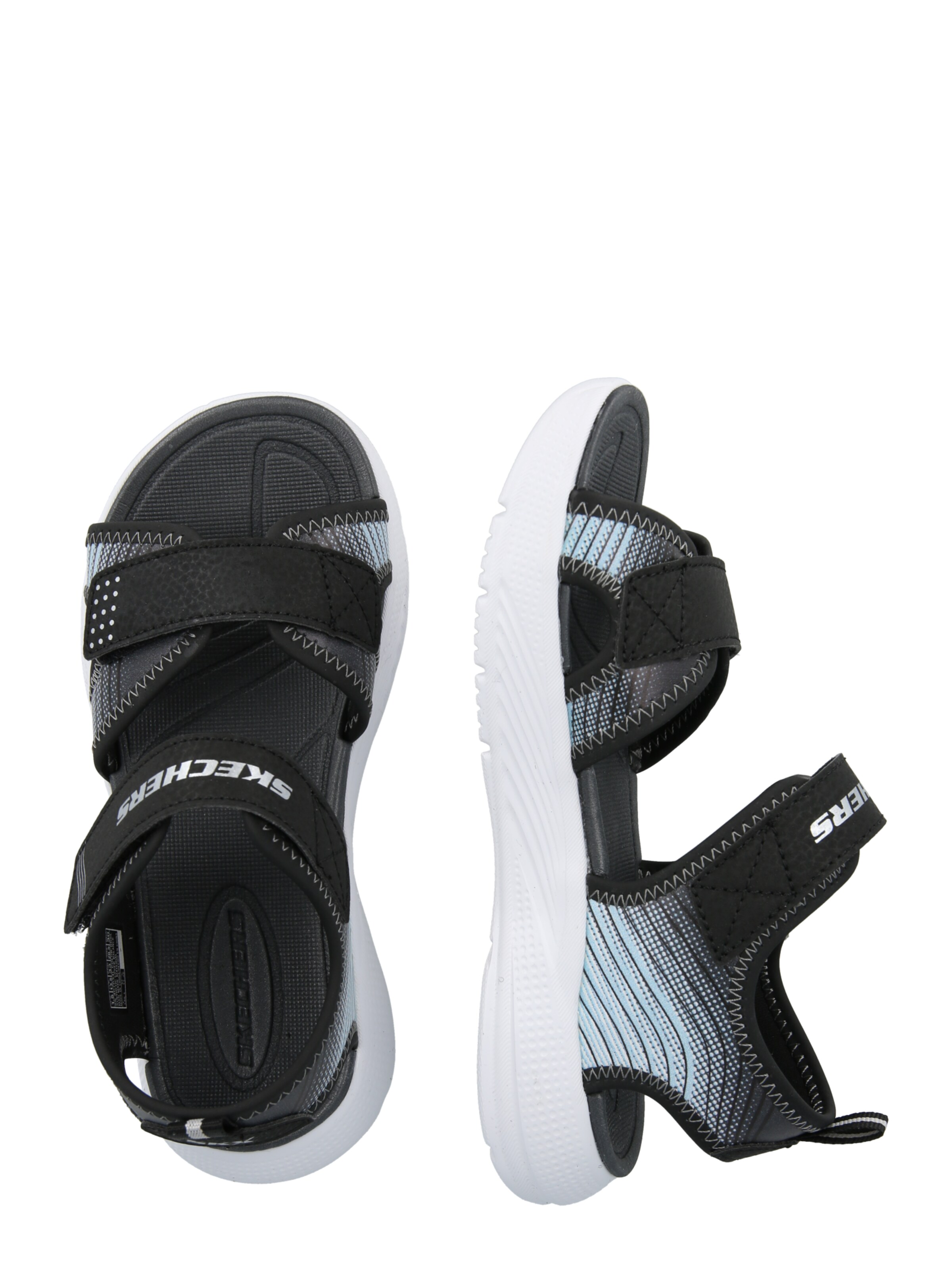 Skechers Kids Åbne sko 'MICROSPEC-SPLASH' i sort