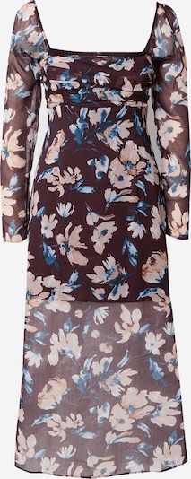 Abercrombie & Fitch Mekko värissä tummanruskea / monivärinen, Tuotenäkymä