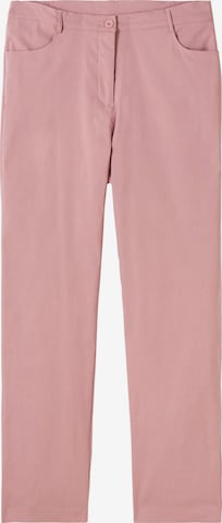 SHEEGO Regular Pants in Pink: front