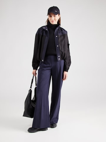 DRYKORN Wide leg Pleated Pants 'Before' in Blue