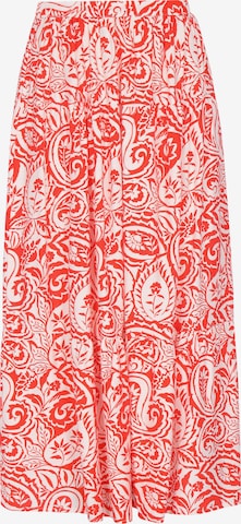 usha FESTIVAL - Falda 'Festival' en naranja: frente