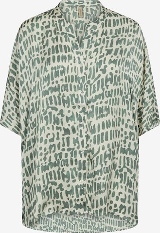 Chemisier 'SC-EMMALOU' Soyaconcept en vert : devant