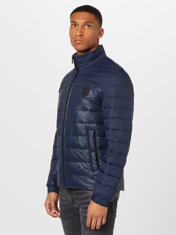 BOSS Between-Season Jacket 'Oden' in Blue: front
