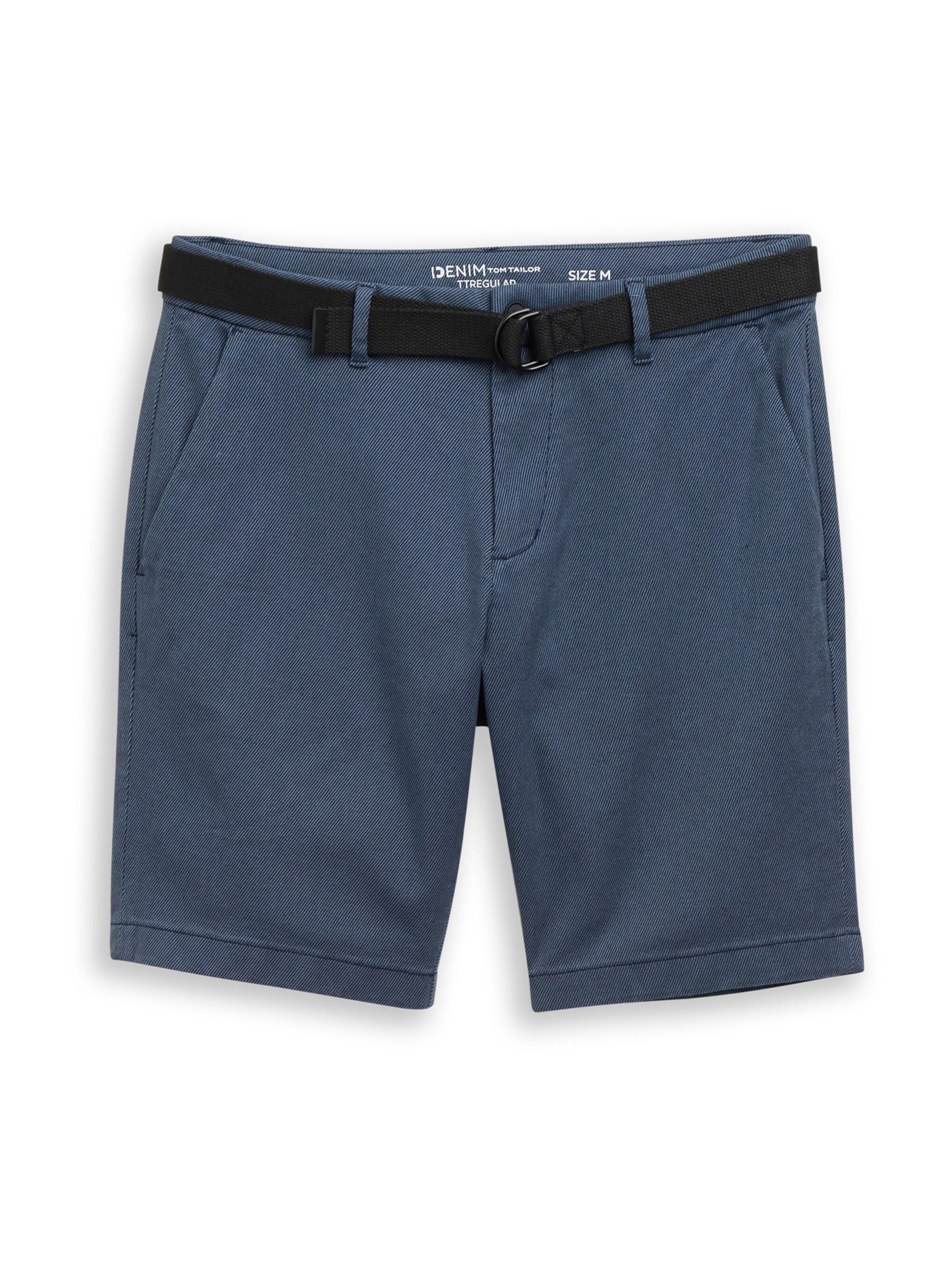 TOM TAILOR DENIM Chino nadrág - kék: elől