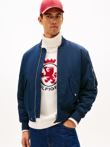 Veste mi-saison TOMMY HILFIGER en bleu : devant