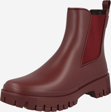 LEMON JELLY Chelsea Boots 'KIRBY' in Red: front