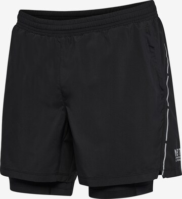 Newline Regular Workout Pants 'FAST' in Black