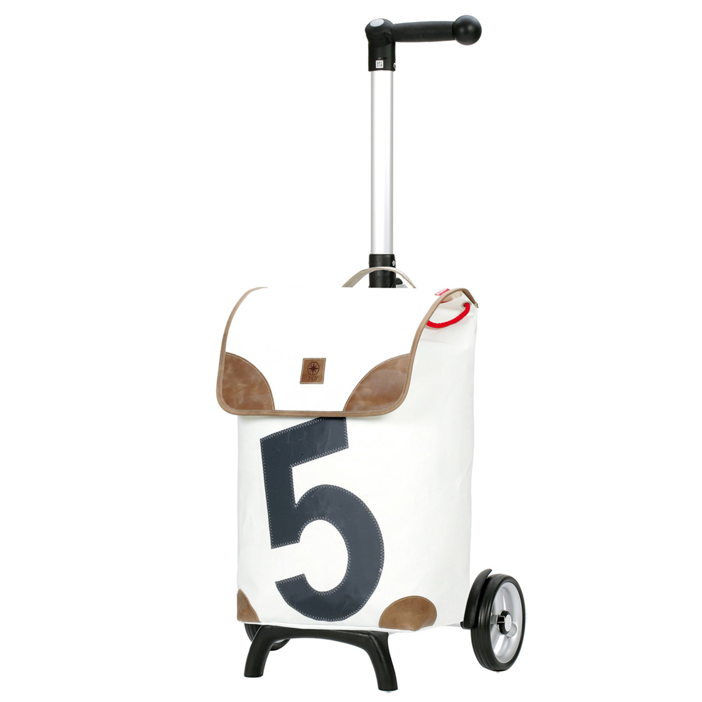 Andersen Shopper Trolley 'Unus Fun 360° ' in White: front