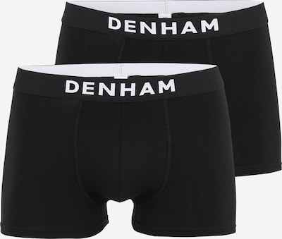 DENHAM Boxershorts in de kleur Zwart / Wit, Productweergave