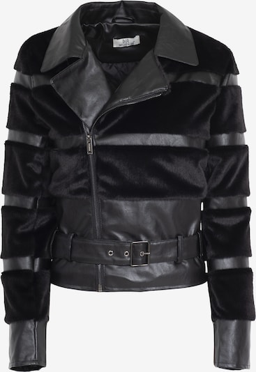 Influencer Between-season jacket 'Faux' in Black, Item view