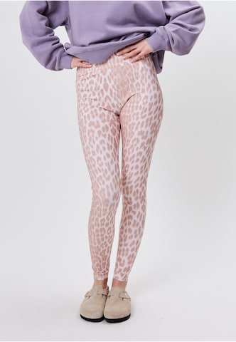 OH APRIL Skinny Leggings 'Rita' in Purple: front