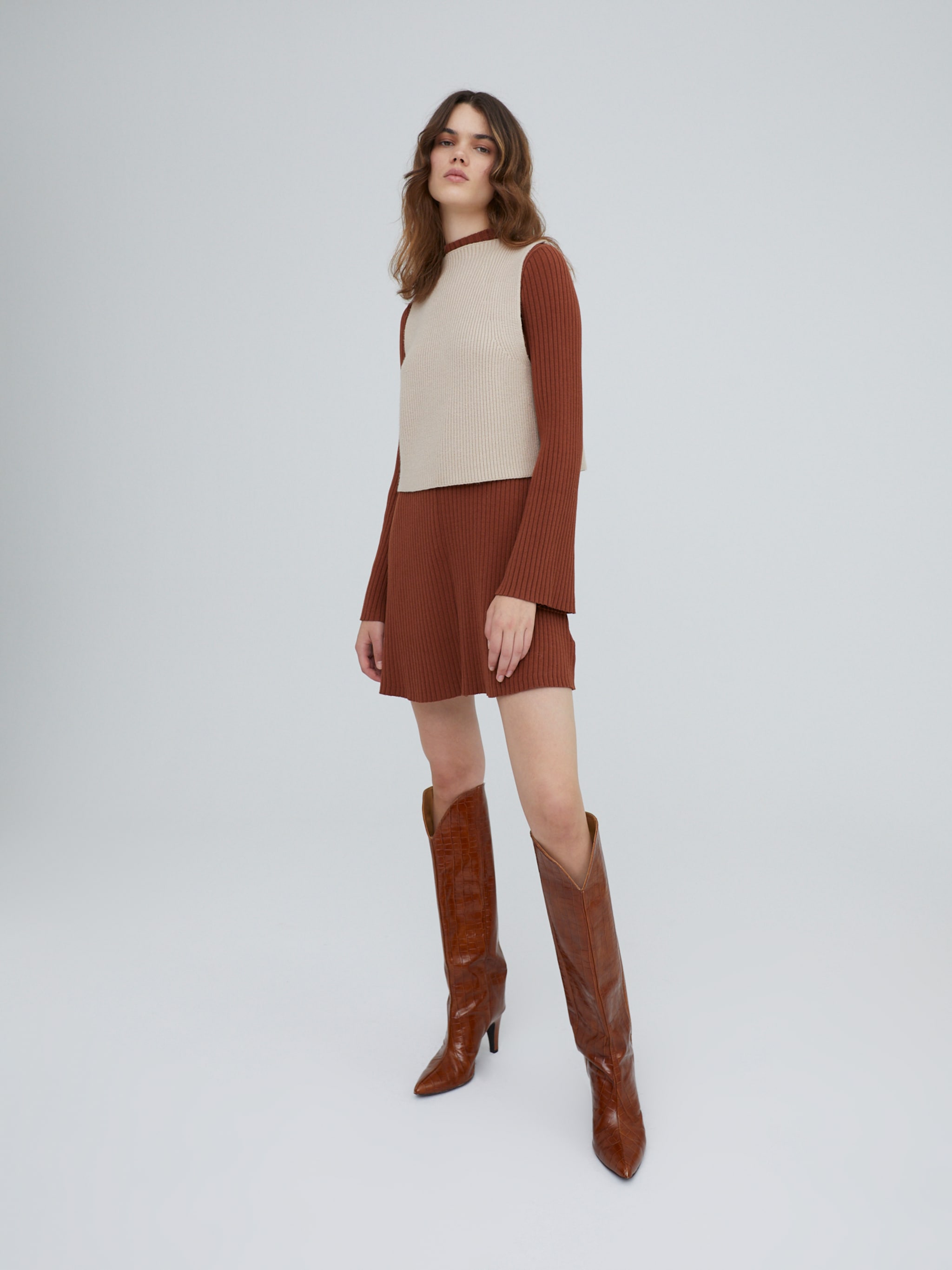 EDITED Produkte Pullunder 'Hanna' beige