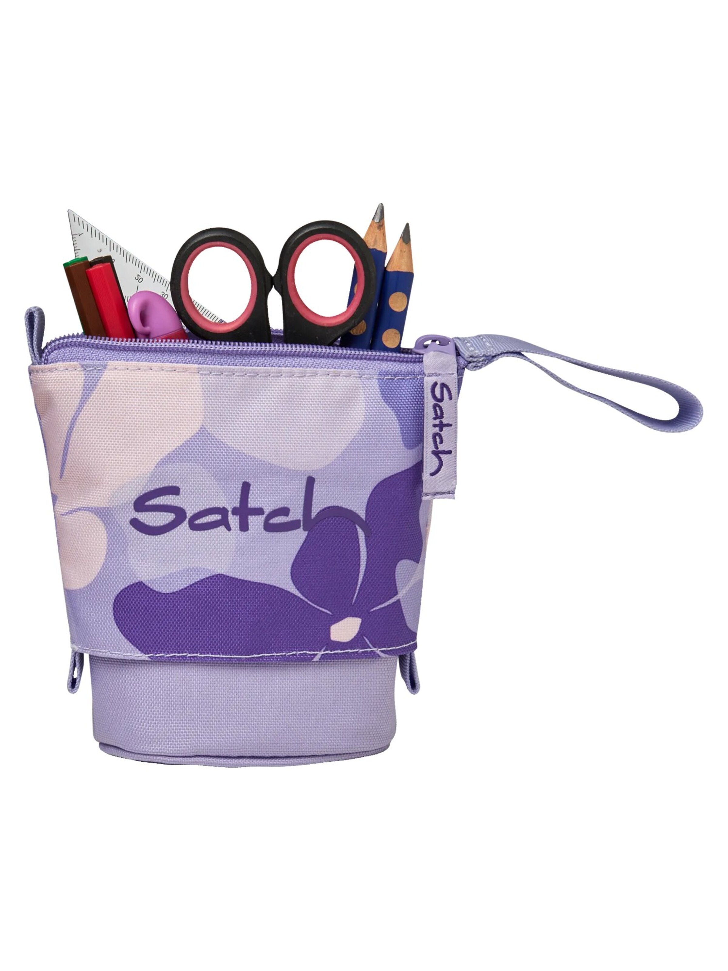 Satch Tasche 'Federmäppchen Pencil Slider'‌‌‌‌‌ in Lila