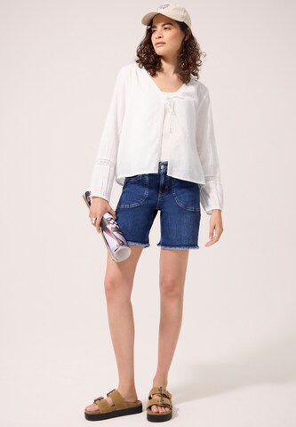 Street One Studio Bluse in Weiß