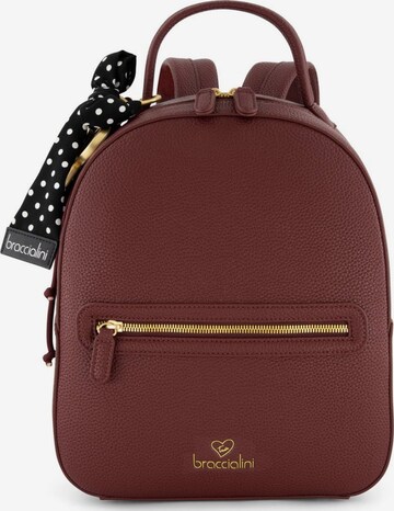Braccialini - Mochila 'Beth' en rojo: frente