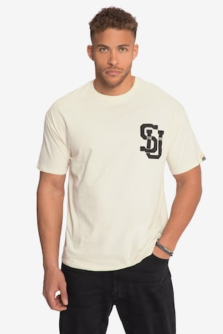 T-Shirt STHUGE en beige : devant