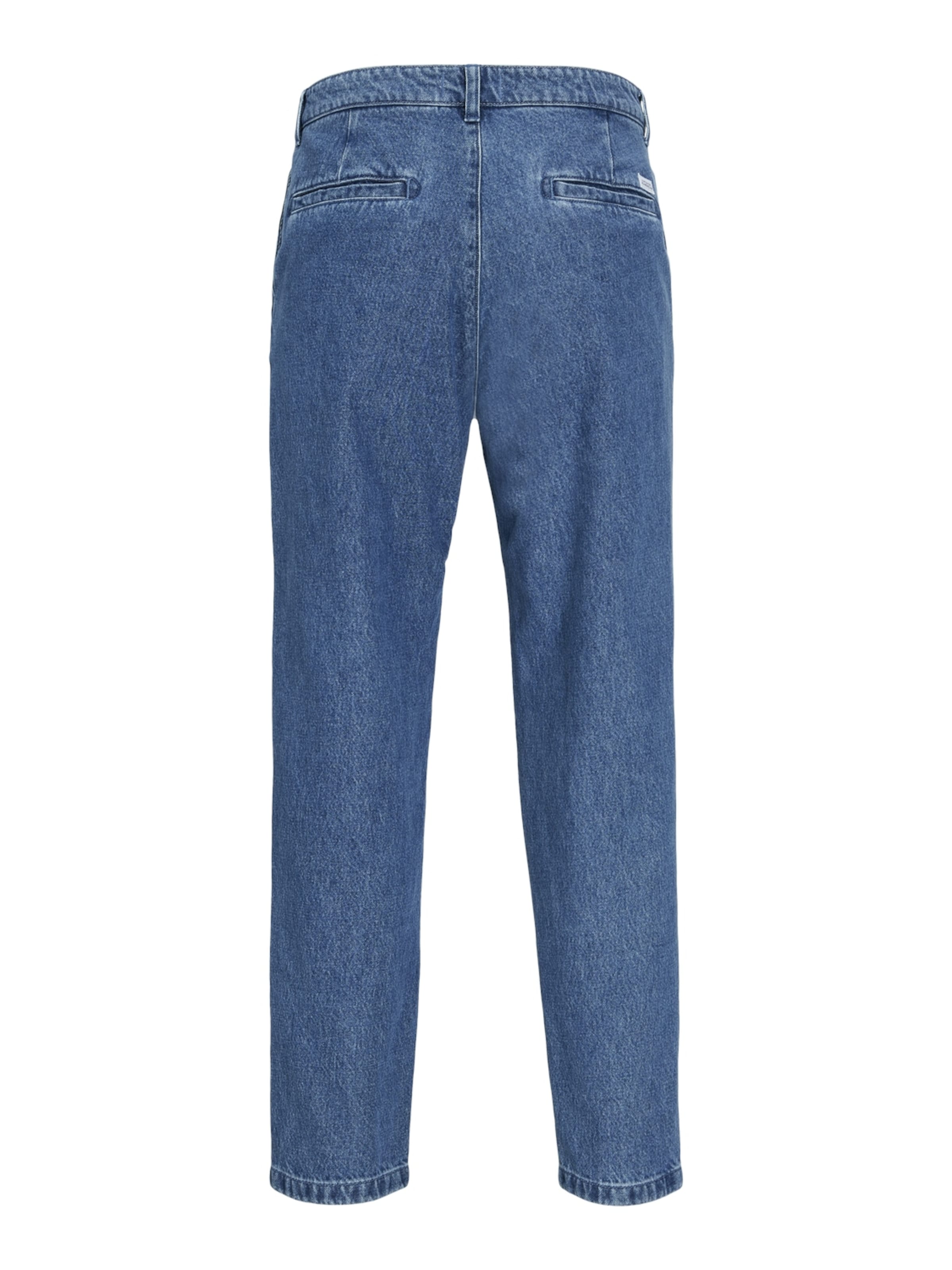 JACK & JONES Regular Pleated Jeans 'JJIBILL JJRICO' in Blue