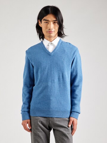 Hackett London Pullover in Blau: Vorderseite