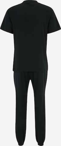 Abercrombie & Fitch Piżama długa w kolorze czarny