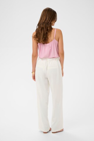Regular Pantalon 'Cocamia' Cream en blanc