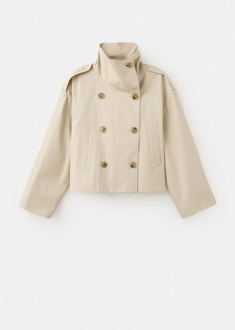 MANGO Between-Season Jacket 'Lipa' in Beige