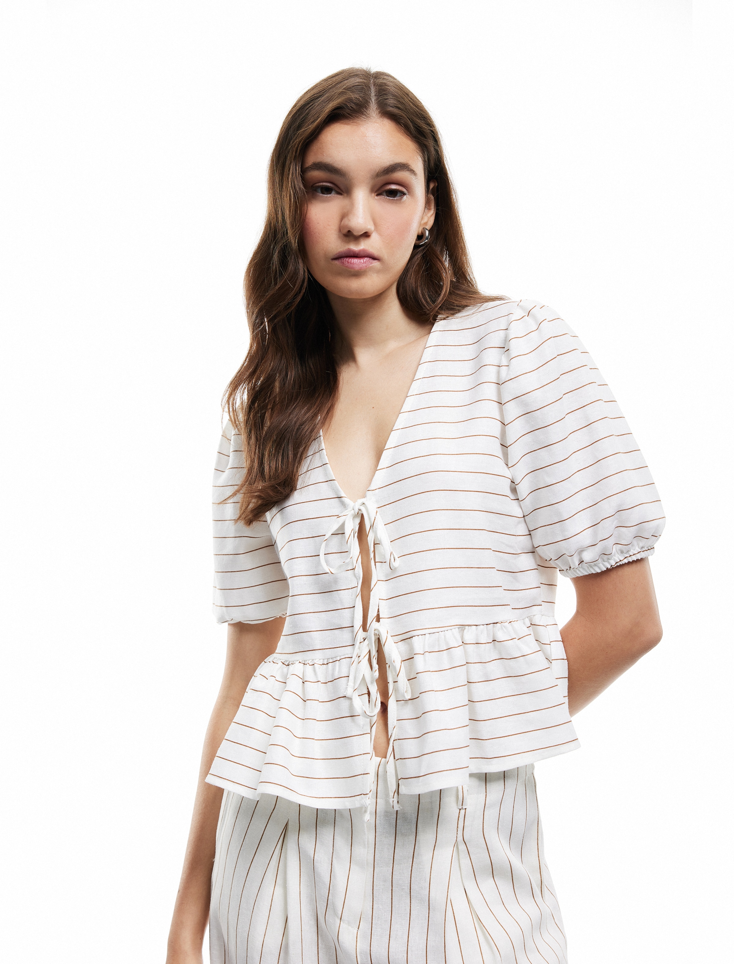 Koton Blouse in Beige: front