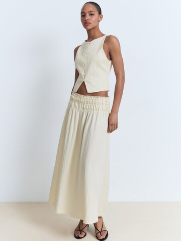 Jupe 'PERTH' MANGO en beige