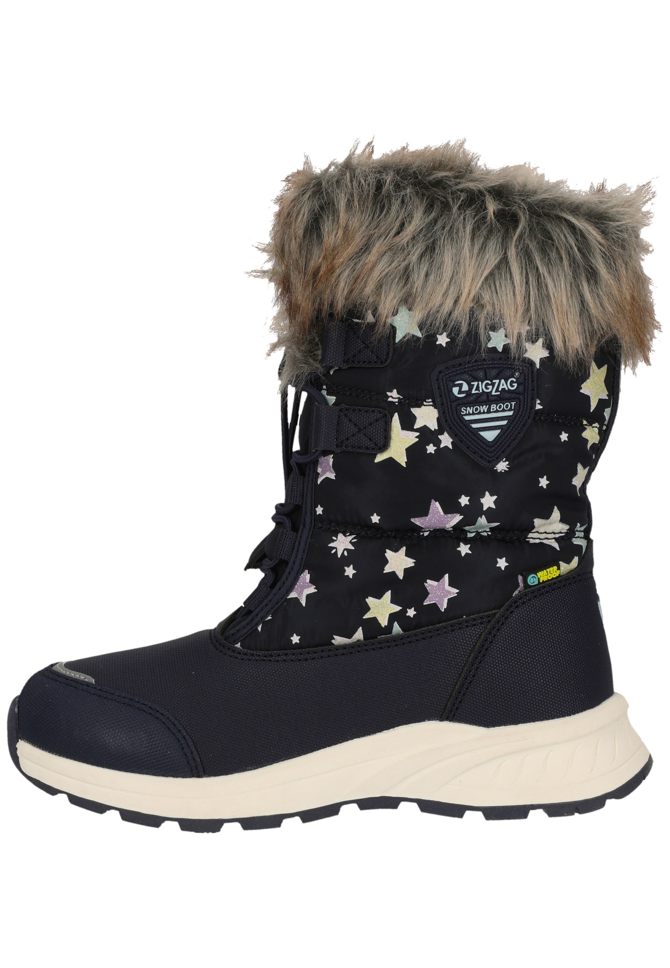 ZigZag Snow Boots 'Wesend' in Blue