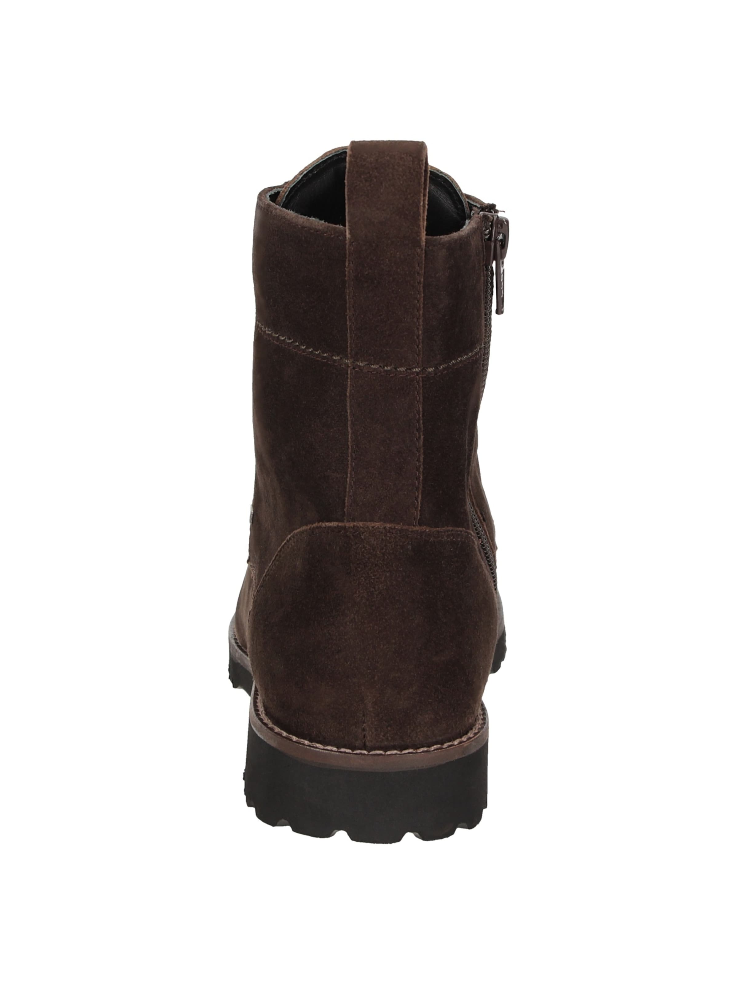 Bottines à lacets 'Merdit' SIOUX en marron
