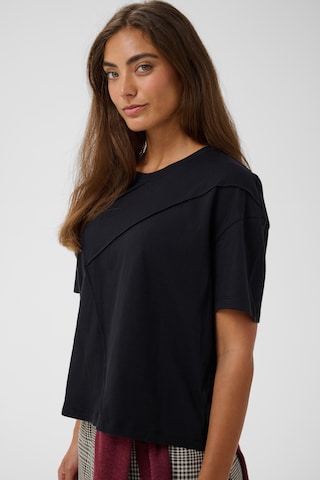 CULTURE - Camiseta 'Stitch Amora' en negro