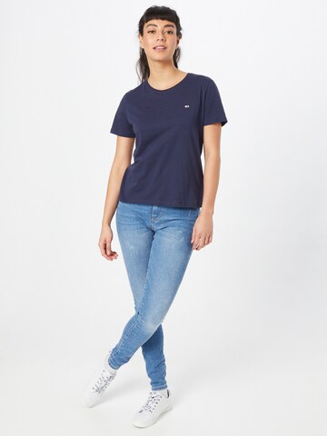 T-shirt Tommy Jeans en bleu