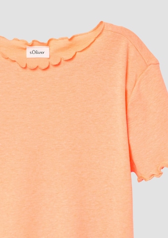 s.Oliver T-Shirt in Orange