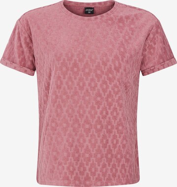 PROTEST Shirt 'PRTTERRY' in Pink: front