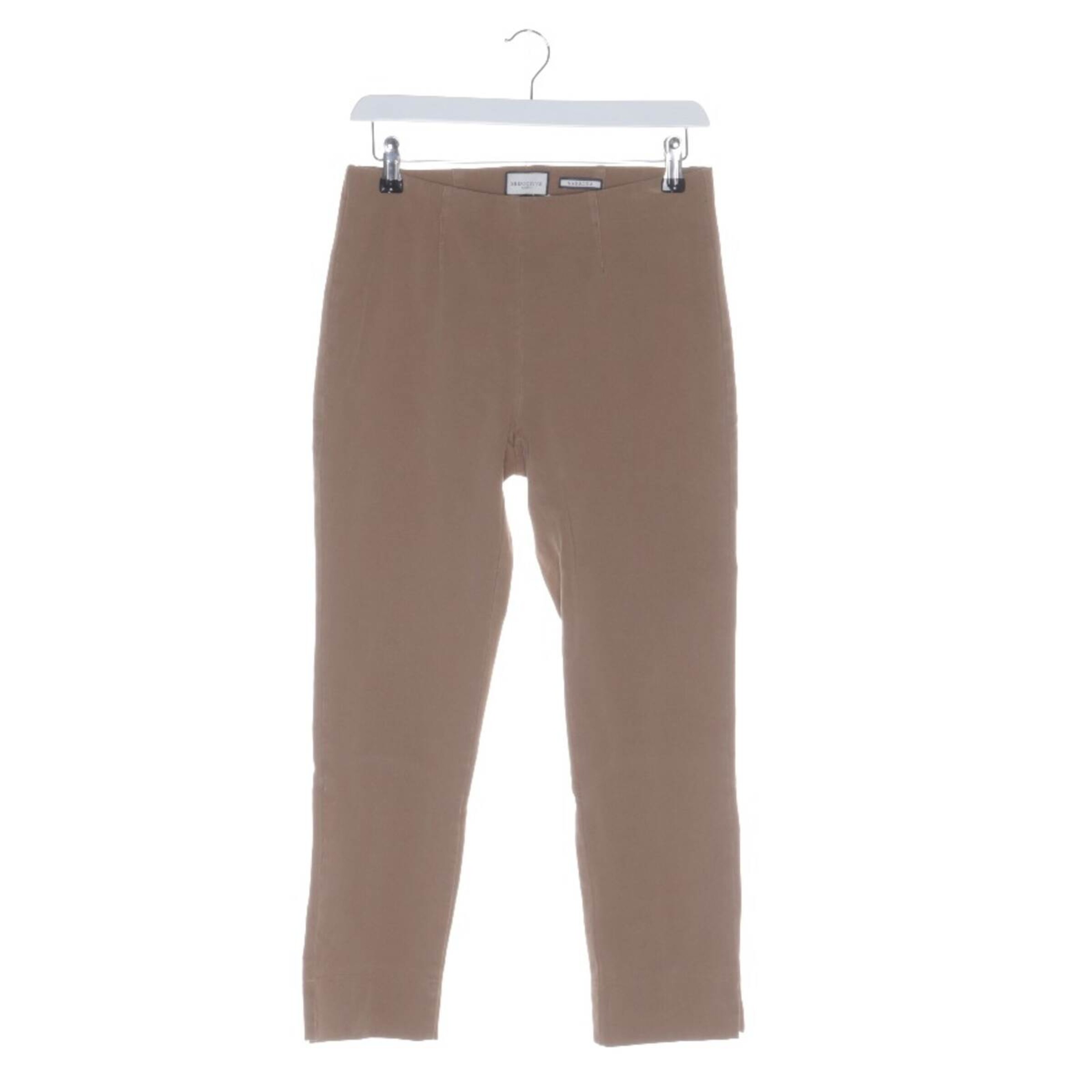 Seductive Pants in S in Brown: front