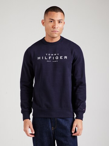 TOMMY HILFIGER Μπλούζα φούτερ σε μαύρο: μπροστά