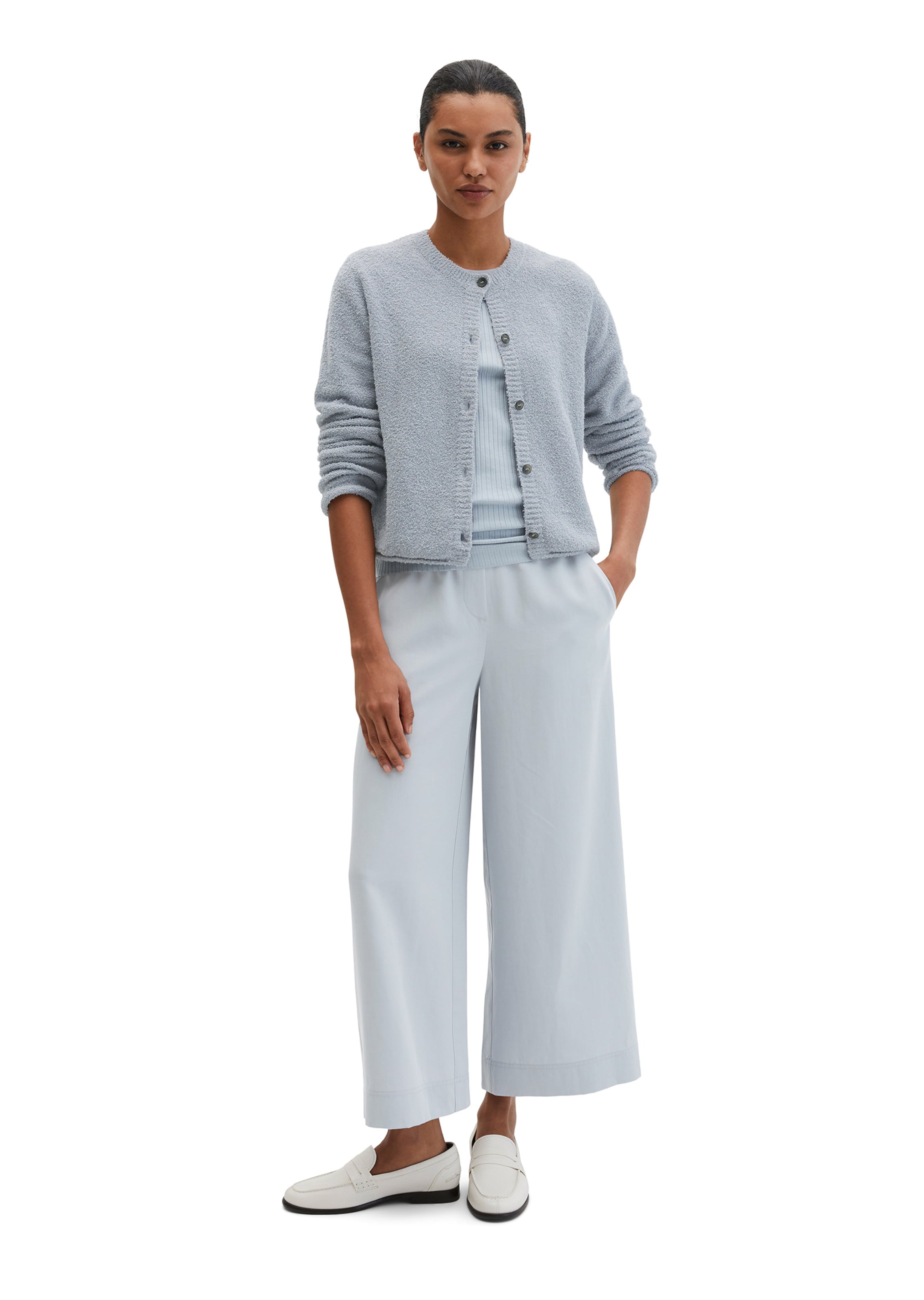 Marc O'Polo Strickjacke in Grau