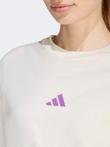T-shirt fonctionnel ADIDAS SPORTSWEAR en blanc