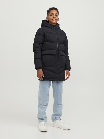 Jack & Jones Junior Winterjas 'VESTERBRO' in Zwart