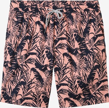 TOM TAILOR Board Shorts in Pink: front