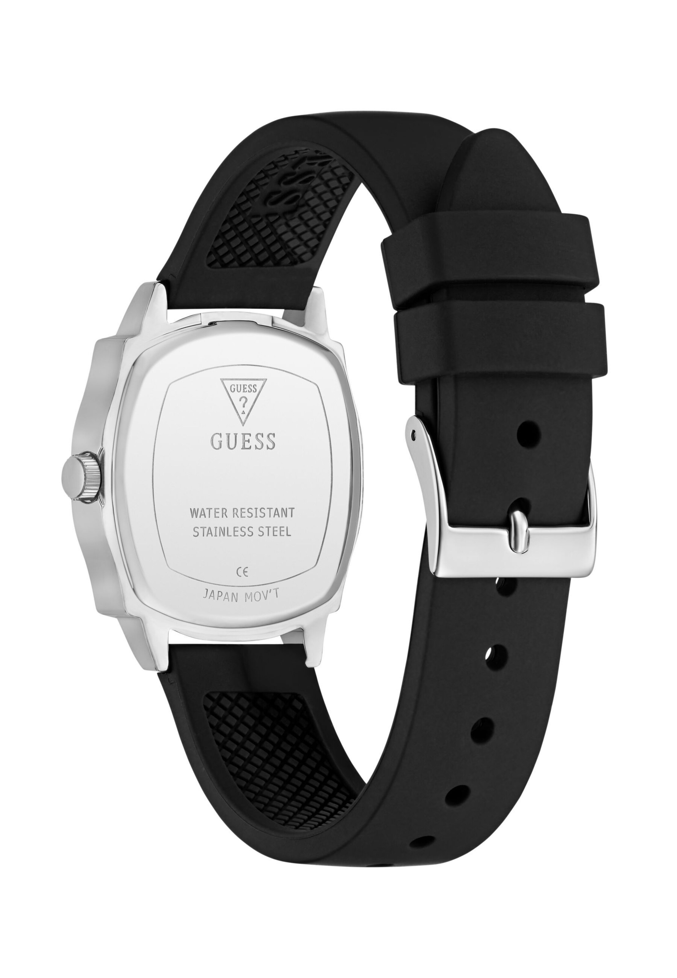 GUESS Analoguhr 'Liv' in Schwarz