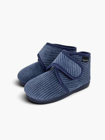 Pisamonas - Zapatillas de casa en azul