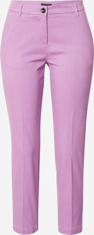 Regular Pantalon Sisley en violet : devant