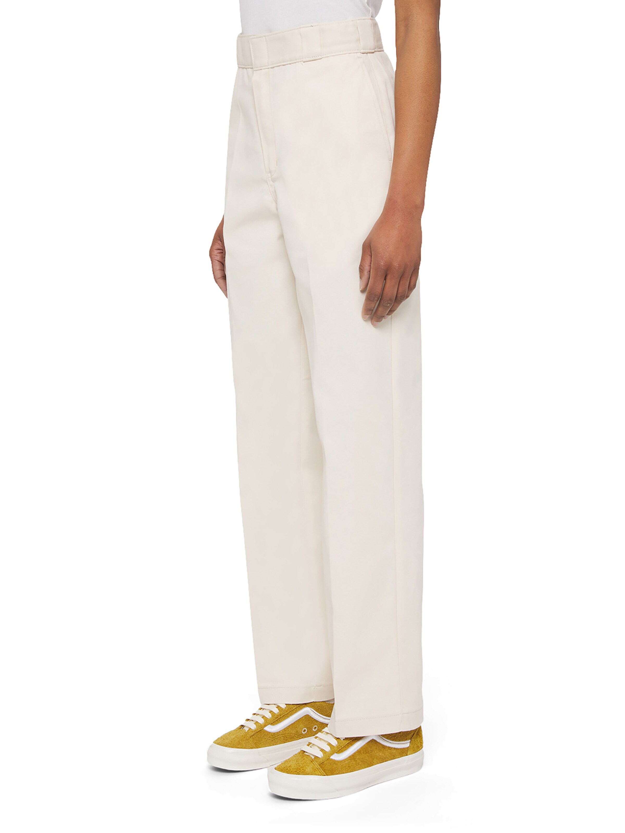 DICKIES Regular Trousers with creases '874' in White