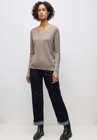 STREET ONE Pullover in Braun