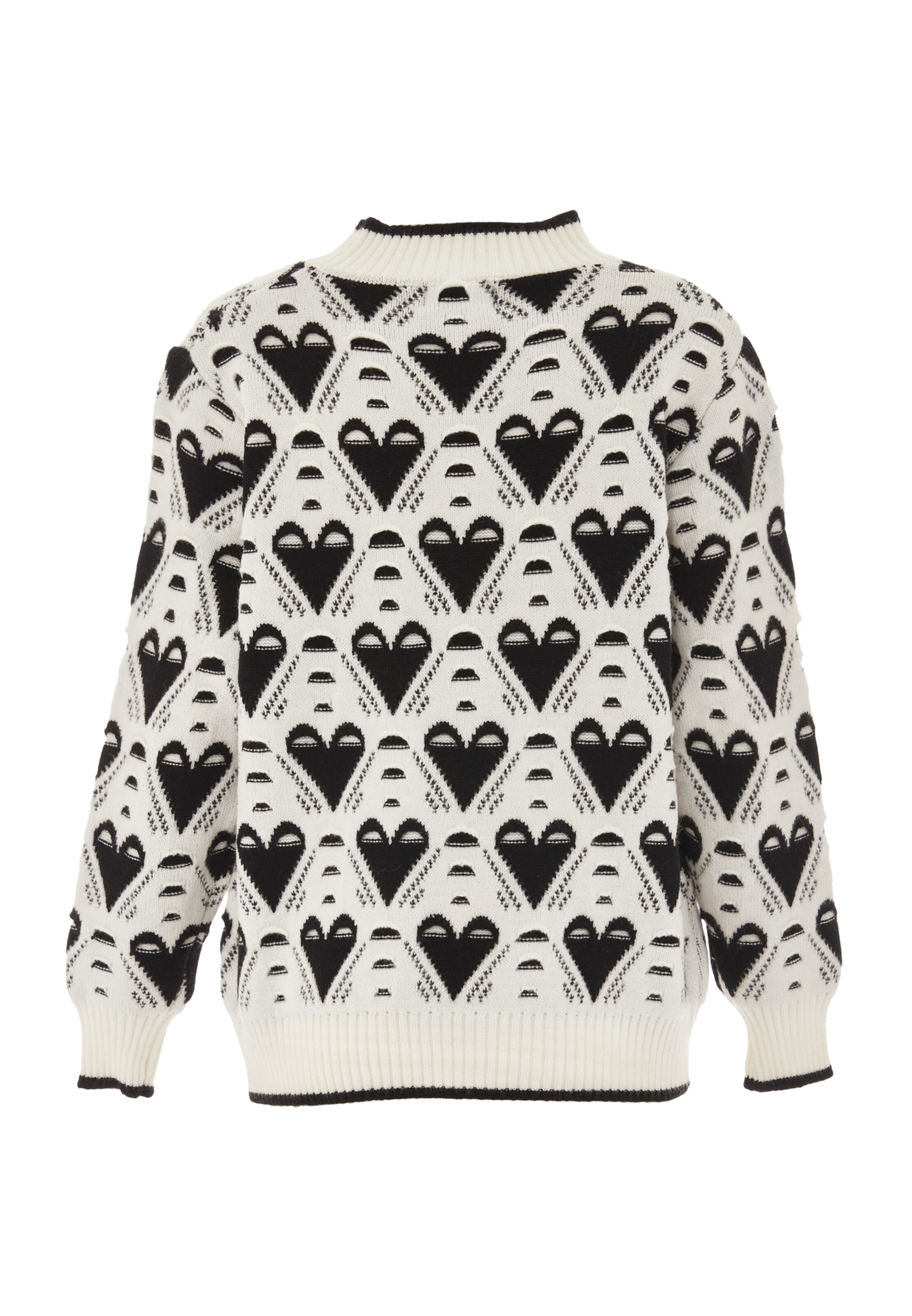 swirly Свитер в Черный