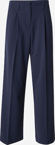 MSCH COPENHAGEN - Pantalón plisado 'Cally Chana' en azul: frente