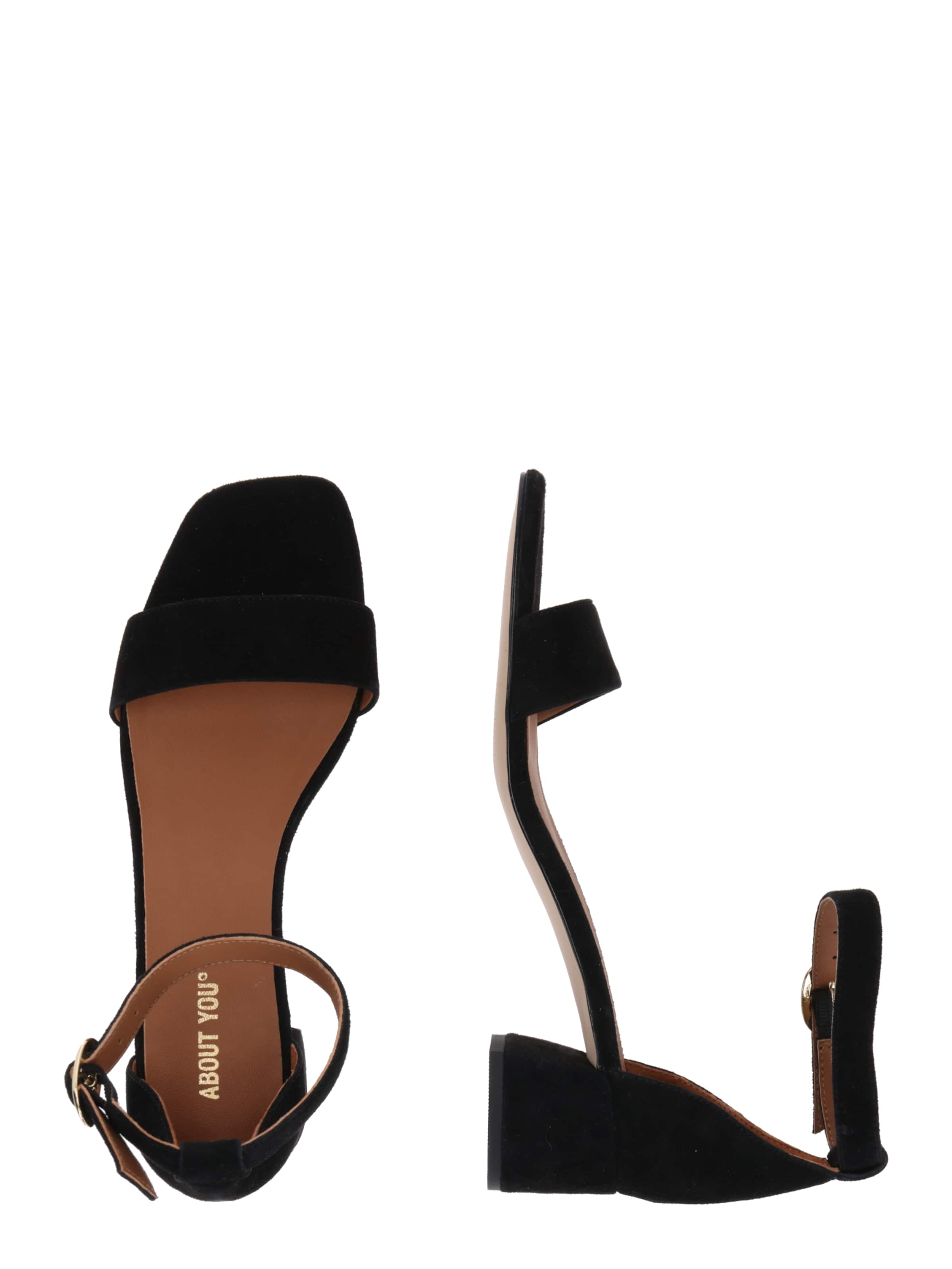 ABOUT YOU Босоножки с ремешком 'Philine' в Черный
