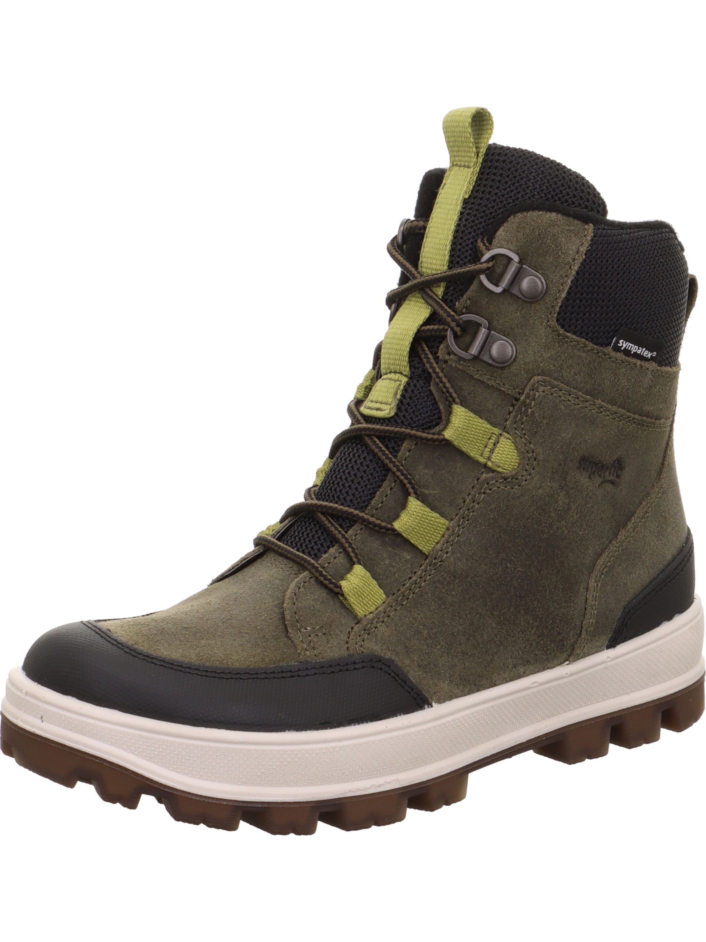 SUPERFIT Snowboots 'Tedd' in Grün: Vorderseite