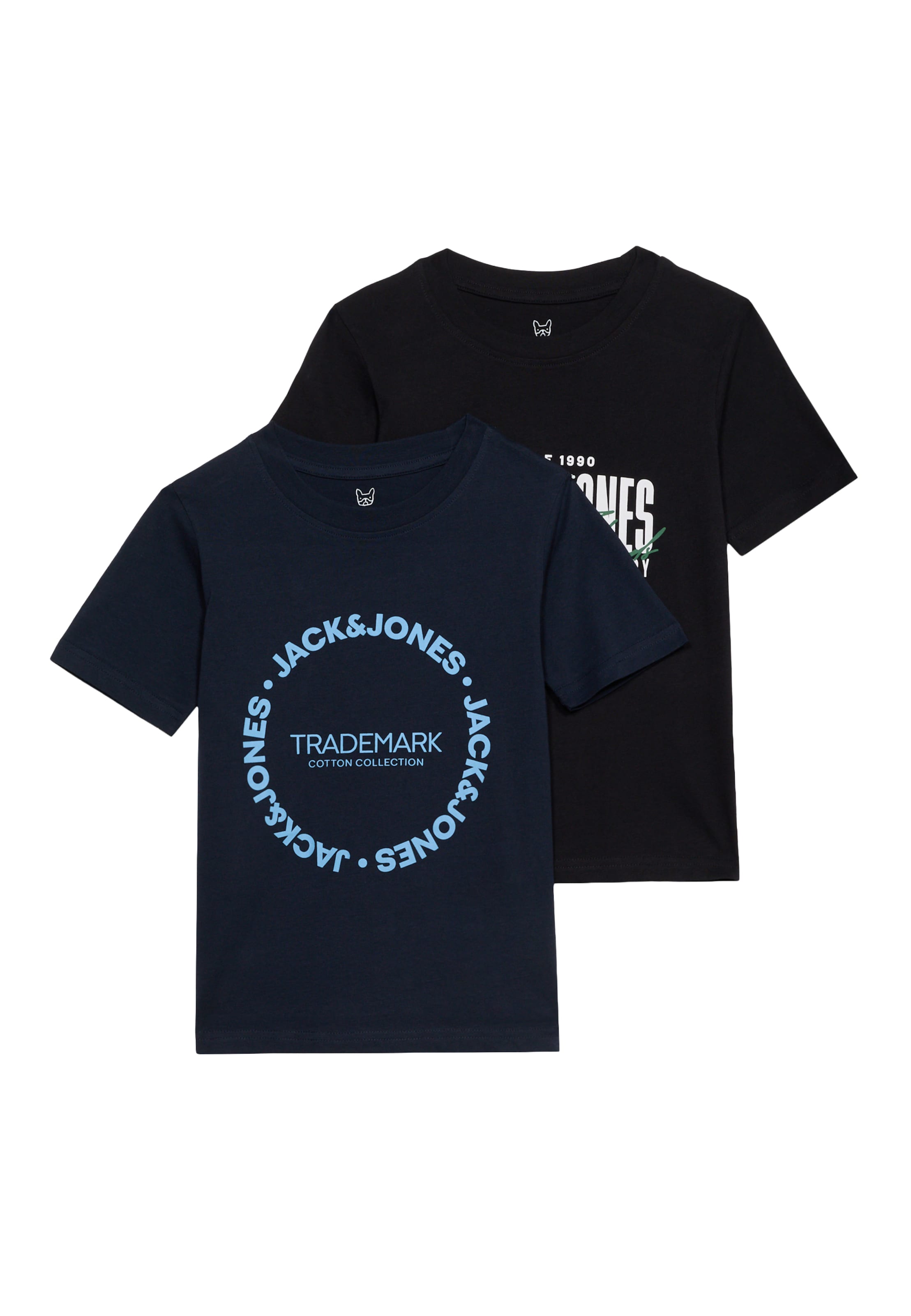 Jack & Jones Junior Majica 'JJAERO' | modra barva: sprednja stran